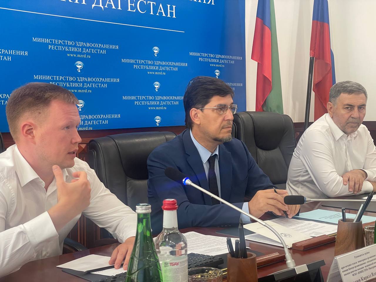 Делегация НМИЦ терапии и профилактической медицины Минздрава России под руководством специалиста отдела мониторинга организации медпомощи Кирилла Ермолаева